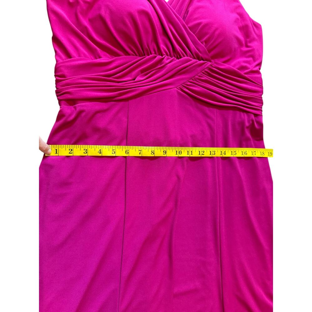 Alfred Angelo Fuchsia Cocktail Dress - Size 18 - Picture 7 of 14